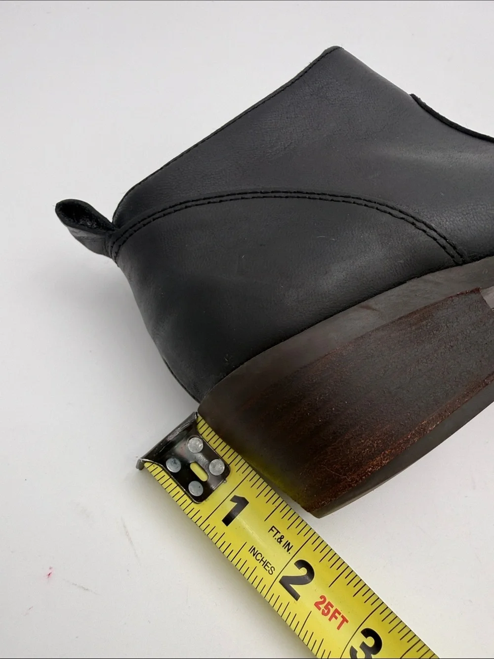 Lucky Brand women Black Leather Chukka Boots women 8M casual office retro Y2K